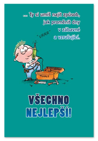 detail Ditipo Hrací přání KUTIL / CHINASKI