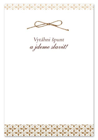 detail Ditipo Hrací přání VÍNO JE GRUNT / Ewa Farna