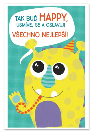 detail Ditipo Hrací přání dětské KDYŽ SI ŠŤASTNÝ / BibiBum