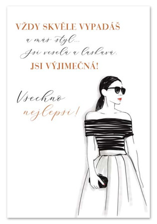 detail Ditipo Hrací přání JSI PROSTĚ NEJLEPŠÍ / Lešek Semelka