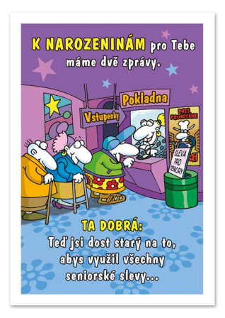 detail Ditipo Hrací přání UŽ MI LÁSKO NENÍ DVACET LET / Jiří Zmožek