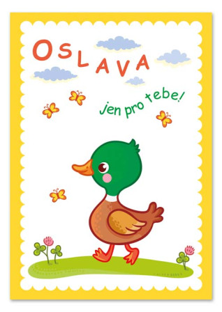 detail Ditipo Hrací přání s efektem KAČEŘÍ TANEC / Bibibum