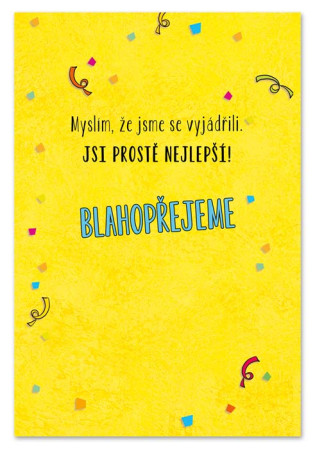 detail Ditipo Hrací přání JÁ NA TO MÁM / Naturál