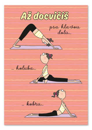 detail Ditipo Hrací přání JÍST, SPÁT, MEDITOVAT, MILOVAT / Tereza Mašková