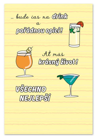 detail Ditipo Hrací přání JÍST, SPÁT, MEDITOVAT, MILOVAT / Tereza Mašková