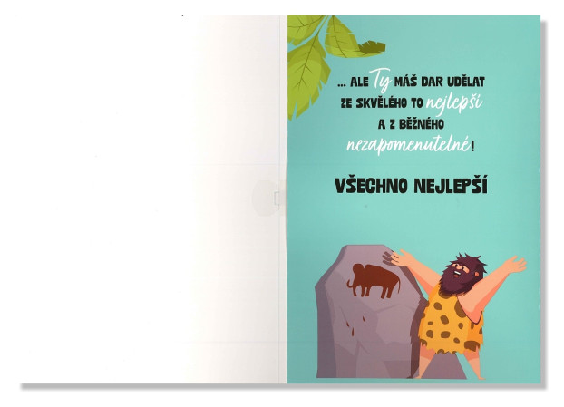 detail Albi Hrací přání Jsi ve věku... / Steve Wonder Happy Birthday, cover verze