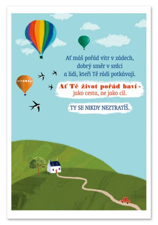 detail Ditipo Hrací přání narozeninové Všudezdejší / Jelen