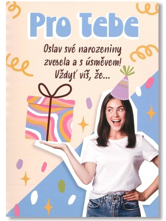 detail Albi Hrací přání Pro tebe Život je krásný / Kryštof