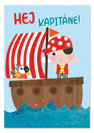 detail Ditipo Hrací přání HEJ KAPITÁNE / Míša Růžičková