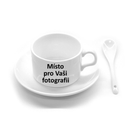 detail Fotohrnek s podšálkem ESPRESSO 150ml KÁVOVÝ SET