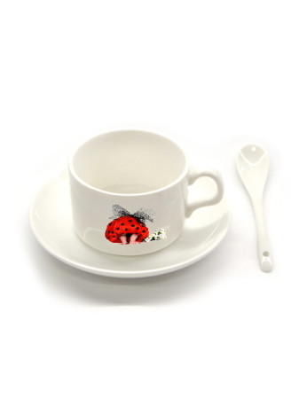 detail Fotohrnek s podšálkem ESPRESSO 150ml KÁVOVÝ SET