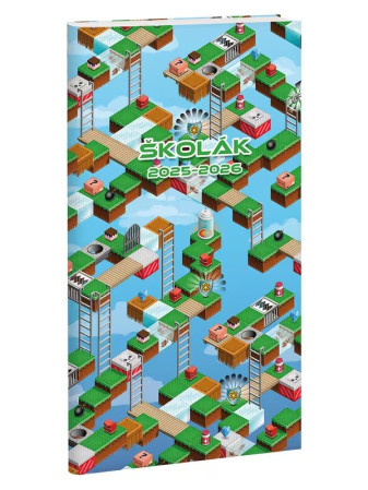 detail Helma 365 Školní diář 2025/26 - Školák Games