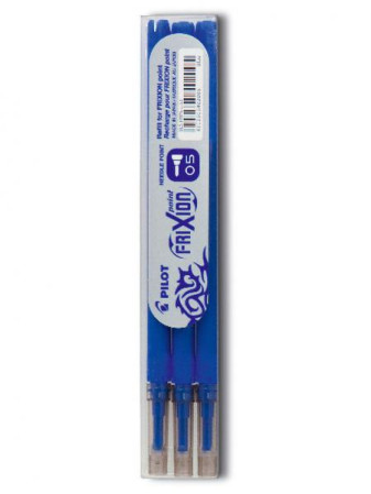 detail Pilot Frixion Point 0,5 2059 náhradní náplně 3ks modré
