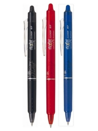 detail Pilot Frixion CLICKER BALL 0,7 2061 BLRT-FR7 BLACK