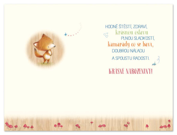 detail Ditipo Blahopřání GK - PĚKNÉ NAROZENINY užij si to (dětské)