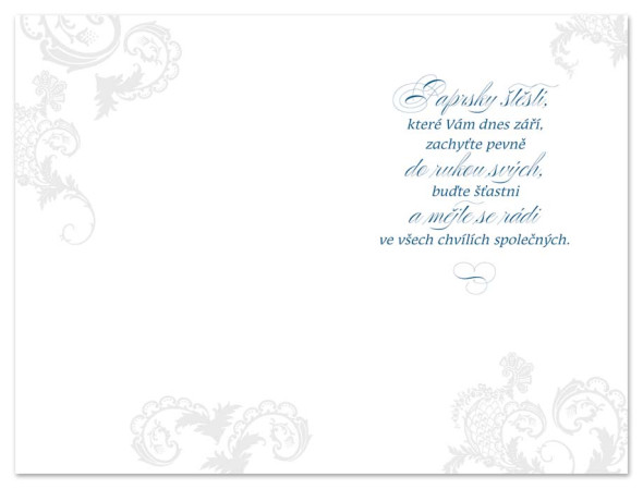 detail Ditipo Blahopřání L - LÁSKA JE SKVĚLÝ DAR,... dokonalý pár.