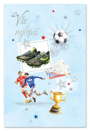 detail Ditipo Blahopřání I - VŠE NEJLEPŠÍ (fotbal)