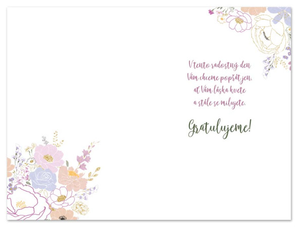 detail Ditipo Blahopřání K - K svatbě vše nejlepší