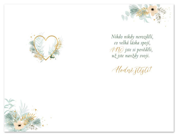 detail Ditipo Blahopřání K - K svatbě