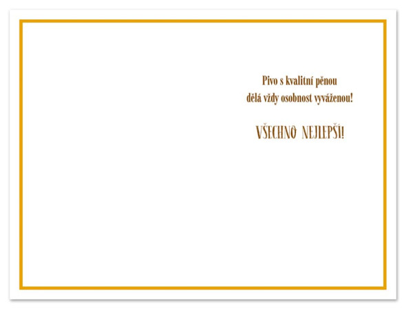 detail Ditipo Blahopřání K - Krásné narozeniny - PIVO