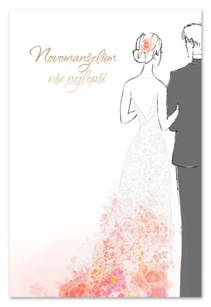 detail Ditipo Blahopřání I - Novomanželům vše nejlepší (pár)