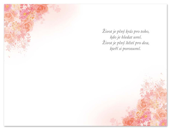 detail Ditipo Blahopřání I - Novomanželům vše nejlepší (pár)