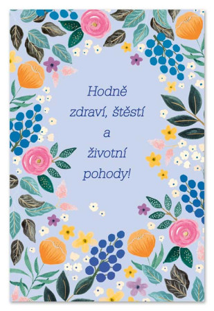 detail Ditipo Blahopřání HK - Hodně zdraví, štěstí a životní pohody