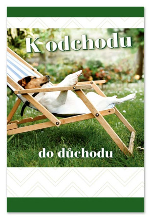 detail Ditipo Blahopřání HK - K odchodu do důchodu (pejsek)