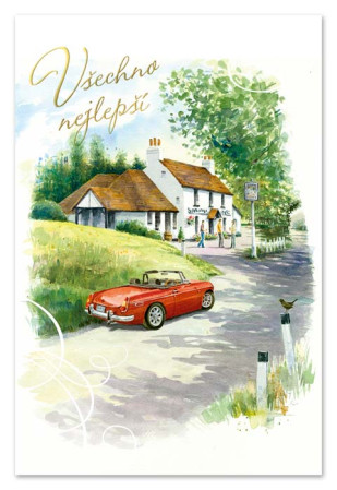 detail Ditipo Blahopřání K - Všechno nejlepší (pánské)