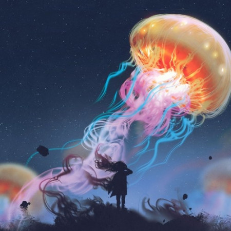 detail Nákupní taška ECOZZ - Dreams / Tithi Luadthong