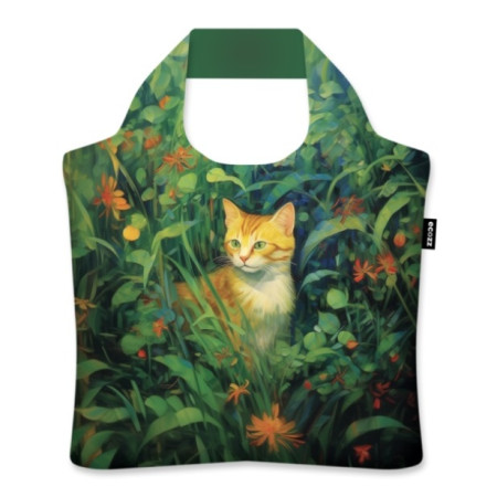 detail Nákupní taška ECOZZ - Cat in The Garden