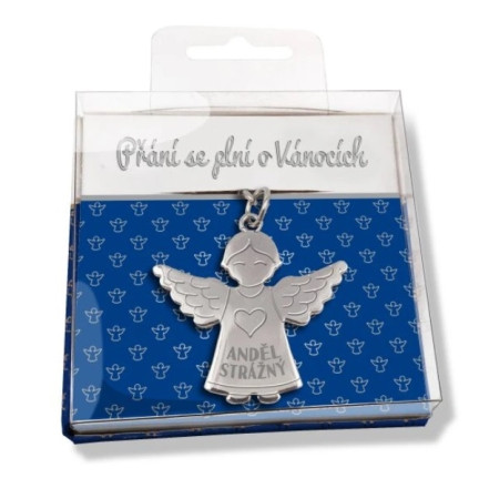 detail Nekupto Dárková klíčenka Anděl - Přání se plní o Vánocích
