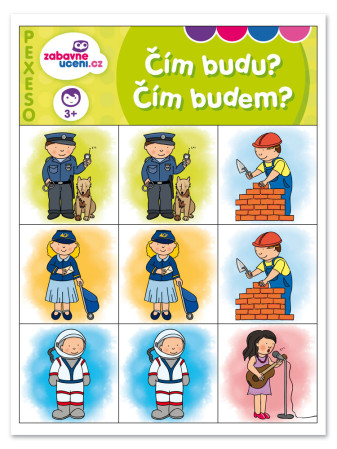 detail Pexeso ČÍM BUDU?