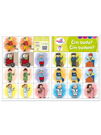 detail Pexeso ČÍM BUDU?