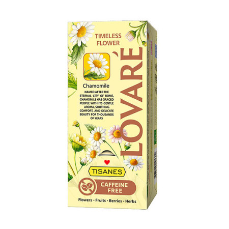 detail LOVARÉ - 24 sáčků TIMELESS FLOWER, heřmánkový čaj, 24x 1,5g
