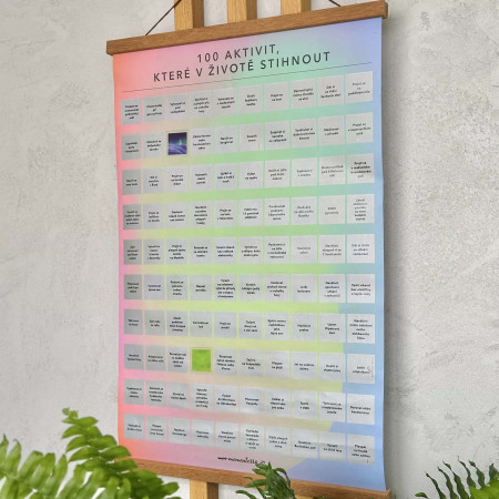 detail Albi Stírací plakát - 100 aktivit, které v životě stihnout