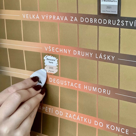 detail Albi Stírací plakát - 100 tipů na nejlepší filmy