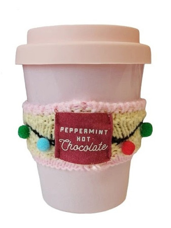 detail DW HOME - PEPPERMINT HOT CHOCOLATE, vonná svíčka 323g