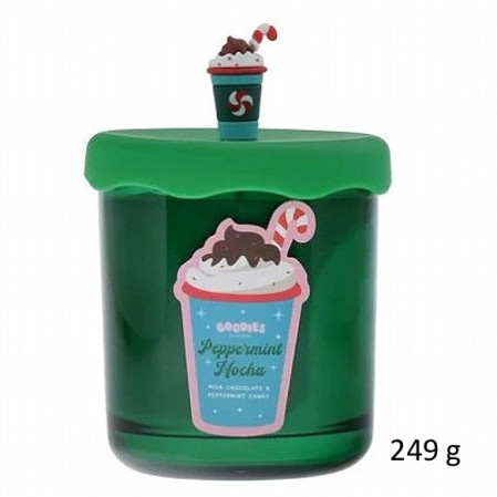 detail DW HOME - PEPPERMINT MOCHA, vonná svíčka ve skle 249g