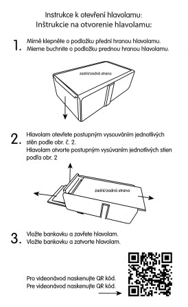 detail Albi SHT - SVATEBNÍ HLAVOLAM TREZOR NA BANKOVKY