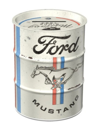 detail Nostalgic Art - Pokladnička barel - FORD MUSTANG
