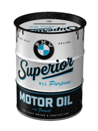 detail Nostalgic Art - Pokladnička barel - BMW Motor Oil