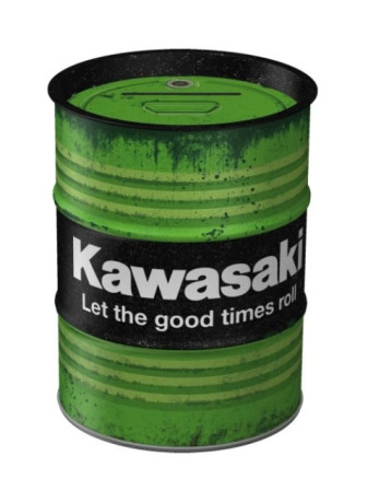 detail Nostalgic Art - Pokladnička barel - KAWASAKI