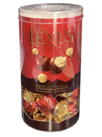 detail LEXUS - HAZELNUT CREAM, pralinky lískooříškové, 180g