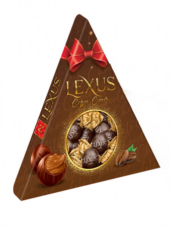 detail LEXUS - COFFEE CREAM, čokoládové pralinky 100g