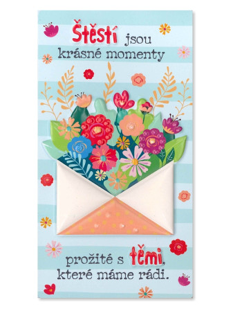 detail Albi 3D čokoláda 50 g - Štěstí jsou krásné momenty...