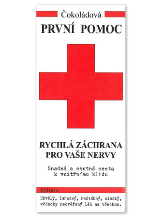 detail MASHA Čokoládová PRVNÍ POMOC, mléčná čokoláda 100g