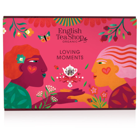 detail English Tea Shop Organic 12 pyramidek LOVING MOMENTS, BIO