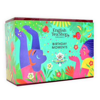 detail English Tea Shop Organic 12 pyramidek BIRTHDAY MOMENTS, BIO