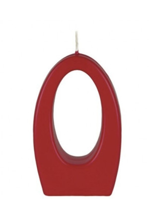 detail Alusi Candles LUNA UNA RUBY, víceplamínková svíčka, 11 cm